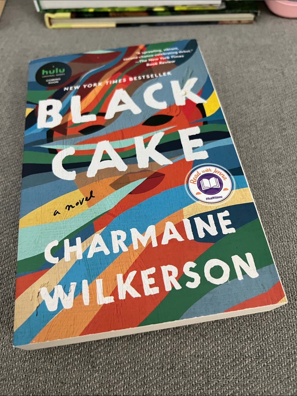 Black Cake A Novel by Charmaine Wilkerson Paperback 2022 orig $20